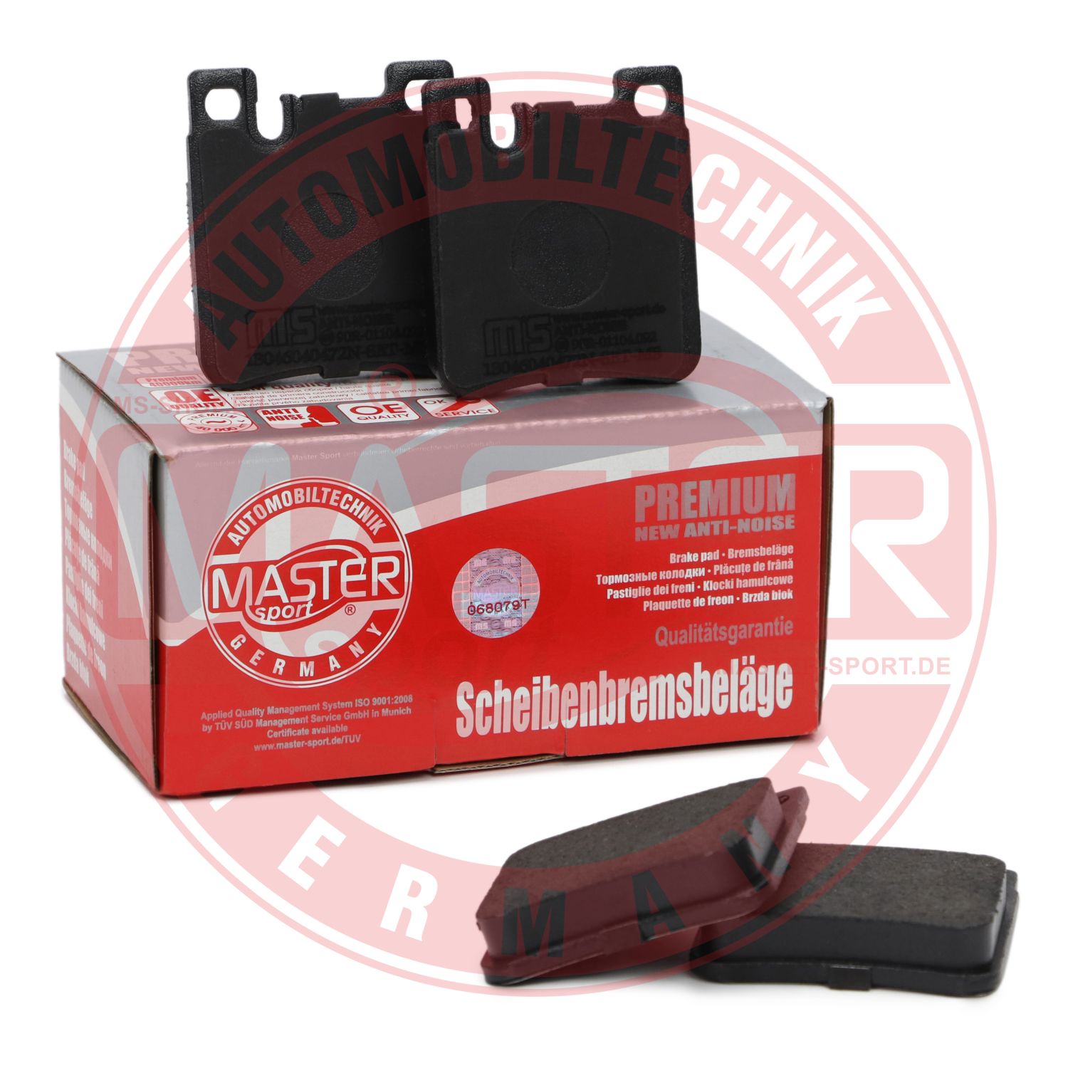Placute frana MASTERSPORT GERMANY 13046040472N-SET-MS